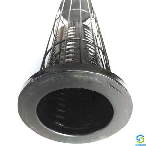 China Silicon Coating Window Shades Filter Cage Venturi Louver Top Cap factory