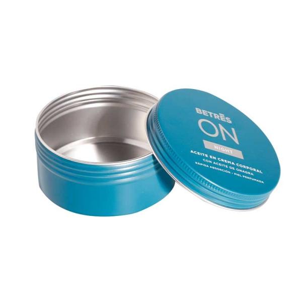 Cosmetic packaging cream jar can aluminum cosmetic face cream lip balm matt