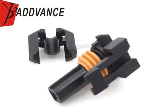 China 12065172 Weather Pack Connector Kit 1 Pin Female Connector With Black Housing factory