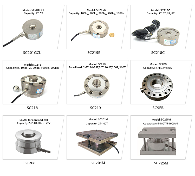 Operating Temp. Range -20- 60 C Electronic Load Cell Weighing Sensor Modules for 2ton-50ton Storage Silo Tank Weighing