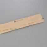 185 mm economic friendly biodegradable simple style wooden knife wrapped