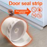 25mm Self Adhesive Door Sweep Draft Stopper Silicone Rubber Door Seal Anti