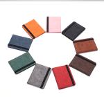 Custom Logo Pu Leather Passport Cover Rfid Blocking Passport Holder Travel
