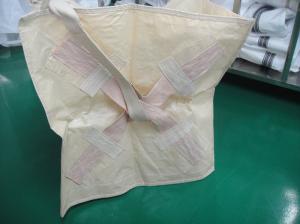 China pp woven fabric U-panel pellets big Bag for chemical packaging factory