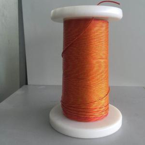 China 385 Strands 0.06mm PI Tape Winding Copper Litz Wire For Transformer factory