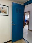Exterior Fireproof Metal Door B15 Class For Boiler Room Garage Ships