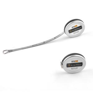 China Tree Forestry Pipe Circumference Measuring Tape 2m With Stainless Steel Case Metal Blade factory