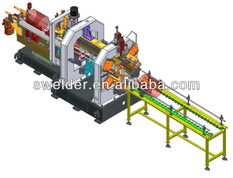 220V / 380V Industrial Water Tank Welding Machine Automatic Customized