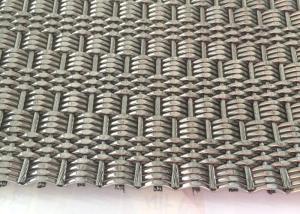 China Stainless Steel Flexible Decorative Metal Mesh For Wall Coverings factory