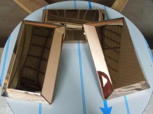 China 10K 12K Mirror Stainless Steel Sheet ASME 304 Ss Mirror Finish Sheet factory