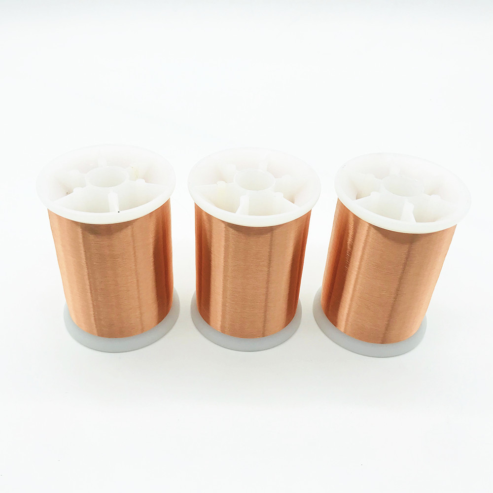 UEW 155 0.011mm Solder Enameled Wire For Motor / Transformer