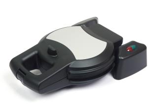 China Flip 4 Slice Belgian Waffle Maker , Rotating Round Flat Waffle Maker factory