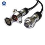 Shakeproof Waterproof Truck Rear View Backup Camera System 7 Core Metal Cable