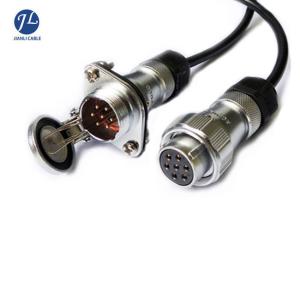 China Shakeproof Waterproof Truck Rear View Backup Camera System 7 Core Metal Cable factory
