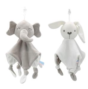 China Sleeping Baby Pacifier Animal Plush Toys Adorable Cuddly Cute factory