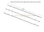 High Carbon Spiral Fret Saw Blade 130mm 160mm Ground Teeth,Carving Hole on Wood