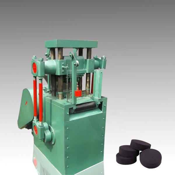 China Coal Dust Button Shape Charcoal Carbonization Machine factory