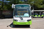 72V / 5KW Curtis Controller Electric School Bus / 14 Seater Electric Shuttle Car