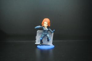 China Marvel Black Widow Action Figure , Valuable Collectible Toys 2.5 INCH Tall factory