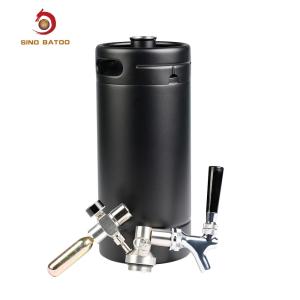 China 128oz Mini Keg Growler Co2 Sus304 Carbonating Dispenser Kit factory