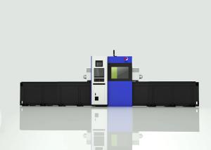 China Automatic Metal Tube Laser Cutting Machine Durable CNC Laser Tube Cutter factory