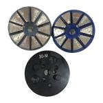 3inch 50/60# 20x8x10S Metal Grinding Disc With Two Locatina Holes And 3 Hole