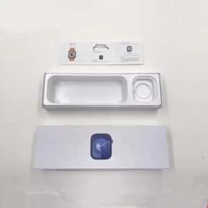 China Smart U9 Watch Electronics Packaging Box Foldable Closure Recyclable Customized on sale