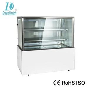 China Customized Square Cake Display Freezer R134a / R404 Refrigerant 220V 50HZ factory
