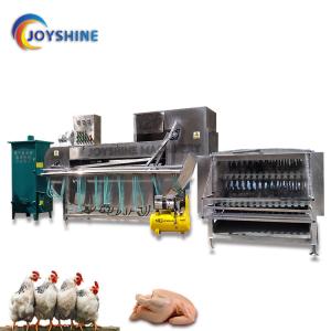 China Galvanized Carbon Steel Frame Halal Poultry Slaughterhouse Equipment for Broiler Farm factory