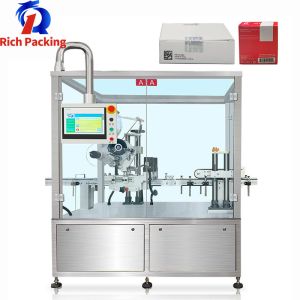 Labeling Machine For Corner Labeling Servo Motor High Speed Automatic