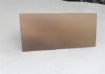 Oem Width Anodized Aluminum Plate , Brushed Finish Aluminum Sheet Uv Resistance