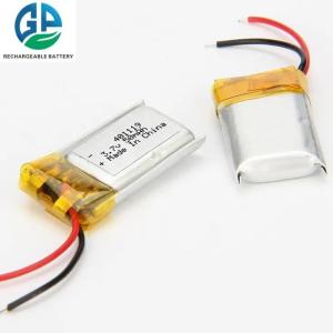 China 401119 Rechargeable Lithium Ion Battery Pack 3.7V 50mah Li Ion Polymer Battery factory