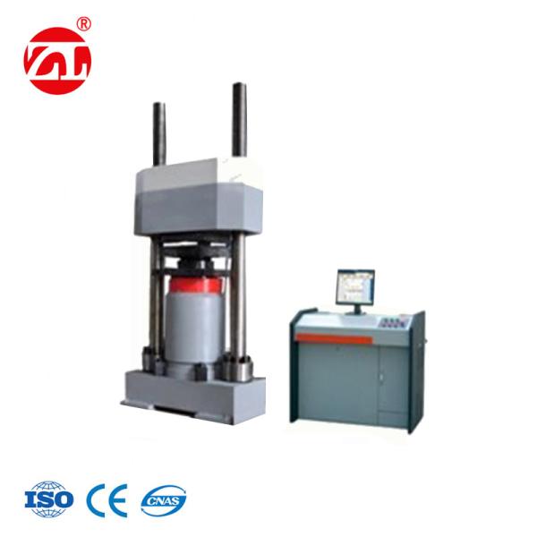 China Double Column Computer Servo Electro - Hydraulic Compression Test Machine factory