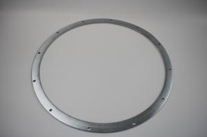 China Punched Galvanized Steel Pipe Flange , 80mm - 1250mm Threaded Pipe Flange factory