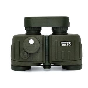 China Built In Rangefinder Compass Military Binoculars Telescope 8x30 For Marine factory