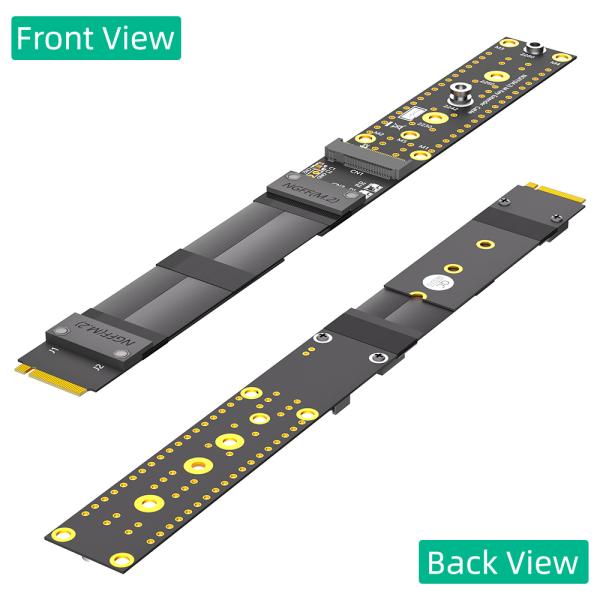 M.2 Key M NVMe SSD Extension Cable 20cm PCIe 3.0 X4