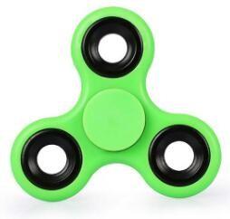 China wholesale Popular ABS Platic EDC tri desk fidget spinner toy 1105 factory