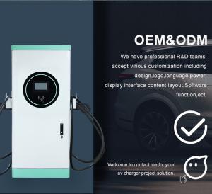 China Electric Vehicle Car Charger Station with IP54 Level and 120kw Output Power from GB/T Fast Charger factory