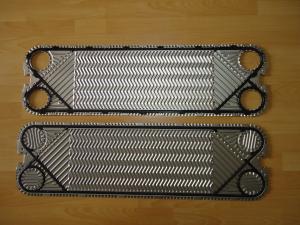China Wide Corrugation Pattern APV H17 Plate Heat Exchanger Gaskets For Sanitary factory