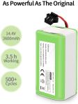 14.4V 2600mAh Li Ion Battery 15C A800 Rechargeable Replacement Battery