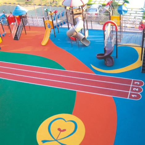 3.5mm Black Rubber Playground Mulch EPDM Rubber Nuggets