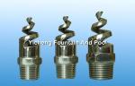 Spiral Fog Type Pool Fog Machine , Stainless Steel Water Spray Fountain Nozzle