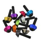 M6 Cylindrical Head Cup Inner Hexagon Screw Gasket Washer Aluminum Alloy Washer