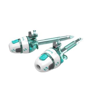 China Plastic Trocar Visual Tip 10mm Disposable Laparoscopic Optical Trocar factory
