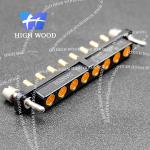 HW-M80 Connectors, HW-222D00M12L-0008-430045 Micro-D Connector