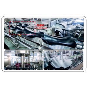 Pesticides 1-5L Drum Six Head Automatic Rotary Anti-Theft Capping Machine