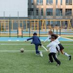 High Standard Football Artificial Turf 45mm 150 Stitches/M Dark Green Artificial