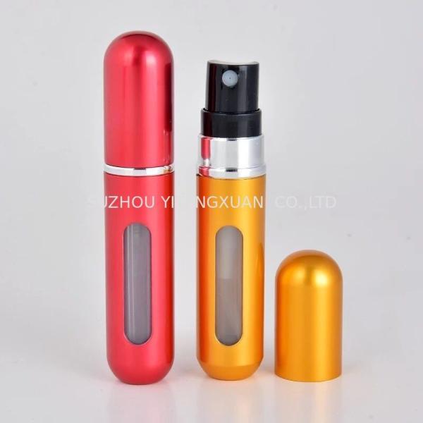 China Aluminum Refillable Fragrance Atomiser , Travel Perfume Spray Bottle OEM Available factory