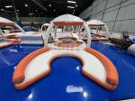 Water Entertainment Equipment Aqua Sofa Water Leisure Platform Dock Inflatable