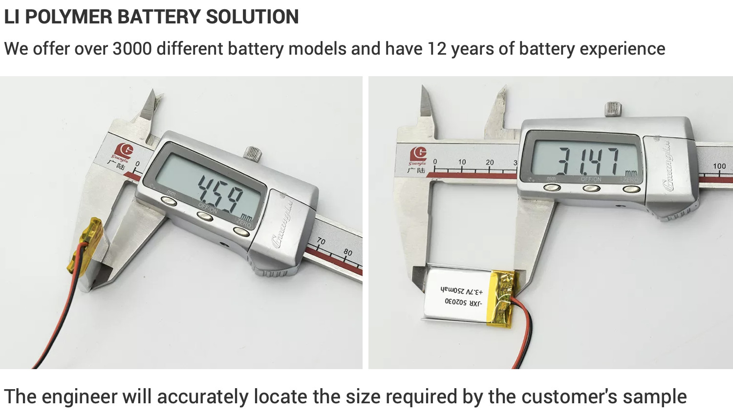 OEM ODM LiFePO4 3.7v Rechargeable 150mah 350mah 750mah 1000mah 1200mah 2000mah Li-ion lithium battery packs